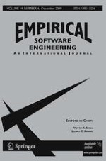 Empirical Software Engineering 6/2009