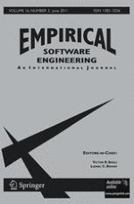 Empirical Software Engineering 3/2011