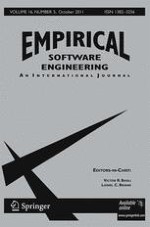 Empirical Software Engineering 5/2011