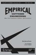 Empirical Software Engineering 6/2011
