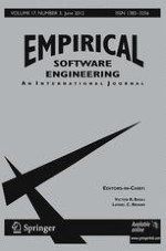 Empirical Software Engineering 3/2012