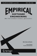 Empirical Software Engineering 3/2015