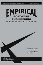 Empirical Software Engineering 5/2015