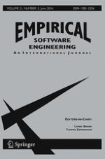 Empirical Software Engineering 3/2016