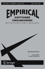 Empirical Software Engineering 4/2016