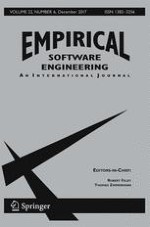 Empirical Software Engineering 6/2017