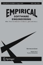 Empirical Software Engineering 4/2018