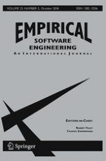 Empirical Software Engineering 5/2018