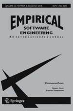 Empirical Software Engineering 6/2018