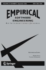 Empirical Software Engineering 5/2022