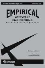 Empirical Software Engineering 4/2023