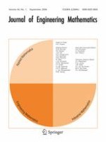 Journal of Engineering Mathematics 1/2006