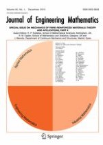 Journal of Engineering Mathematics 1/2015