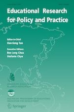 Educational Research for Policy and Practice 3/2021