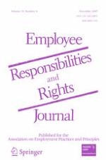 Employee Responsibilities and Rights Journal 4/2007