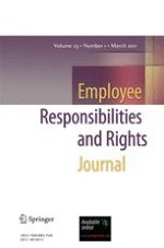 Employee Responsibilities and Rights Journal 1/2011