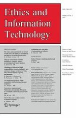 Ethics and Information Technology 2/2012