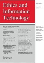 Ethics and Information Technology 1/2018