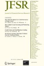 Journal of Financial Services Research 1/2009