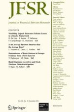 Journal of Financial Services Research 3/2011
