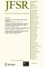 Journal of Financial Services Research 3/2012