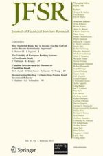 Journal of Financial Services Research 1/2013