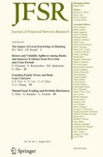 Journal of Financial Services Research 1/2015