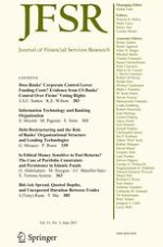 Journal of Financial Services Research 3/2017