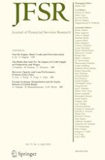 Journal of Financial Services Research 2/2020