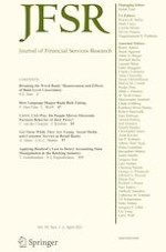 Journal of Financial Services Research 1-2/2021