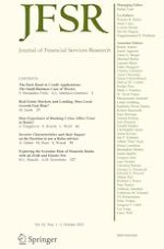 Journal of Financial Services Research 1-2/2022