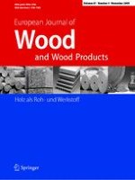 European Journal of Wood and Wood Products 4/2009