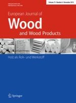 European Journal of Wood and Wood Products 6/2015