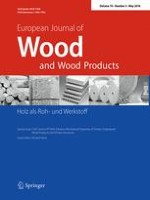 European Journal of Wood and Wood Products 3/2016