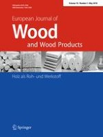 European Journal of Wood and Wood Products 3/2018