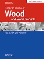 European Journal of Wood and Wood Products 1/2019