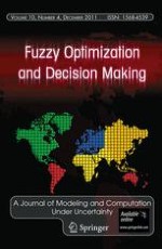 Fuzzy Optimization and Decision Making 4/2011