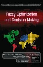 Fuzzy Optimization and Decision Making 2/2013