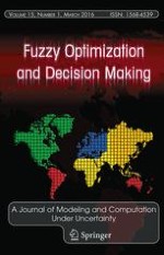 Fuzzy Optimization and Decision Making 1/2016