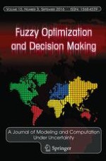 Fuzzy Optimization and Decision Making 3/2016