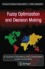 Fuzzy Optimization and Decision Making 1/2018