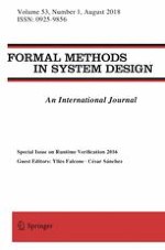 Formal Methods in System Design 1/2018