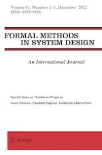 Formal Methods in System Design 2-3/2022