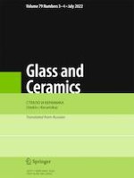 Glass and Ceramics 3-4/2022