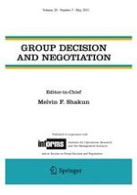 Group Decision and Negotiation 3/2011