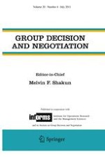 Group Decision and Negotiation 4/2011