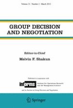 Group Decision and Negotiation 2/2012
