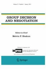 Group Decision and Negotiation 1/2013