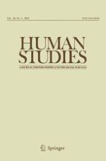 Human Studies 2-4/1999