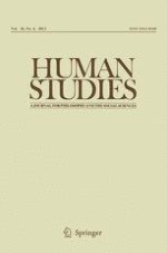 Human Studies 4/2013